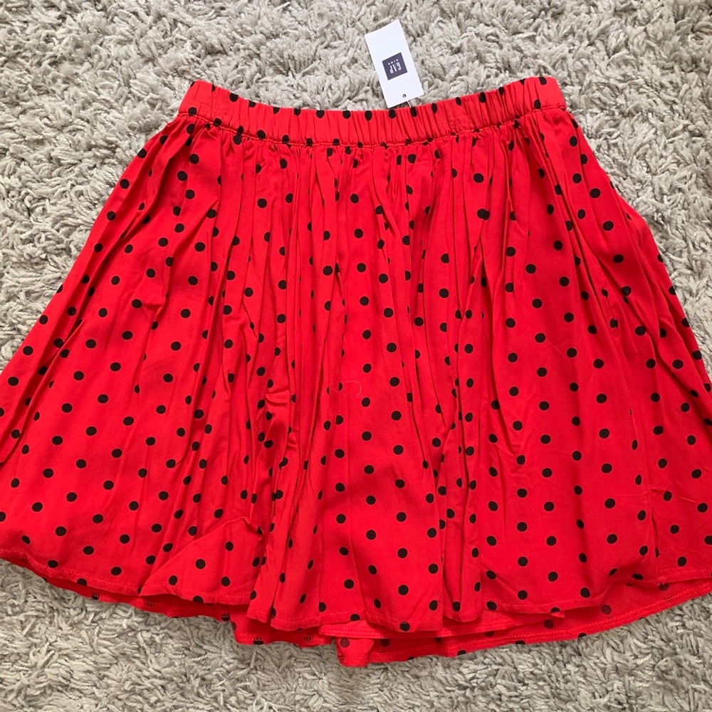 New Gap girl spotty skirt
